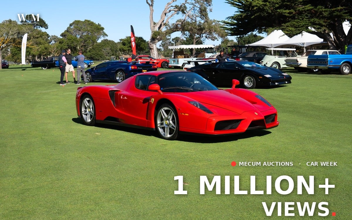 1M+ Views for Mecum Auctions at Car Week
